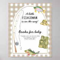 Fisherman baby shower - books for baby