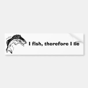 Fisherman Bumper Sticker