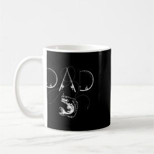Fisherman Dad Fishing Enthusiast Fish Lover Daddy Coffee Mug
