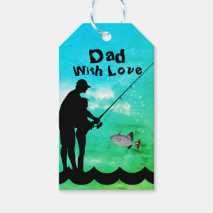 Fisherman Dad Gift Tags