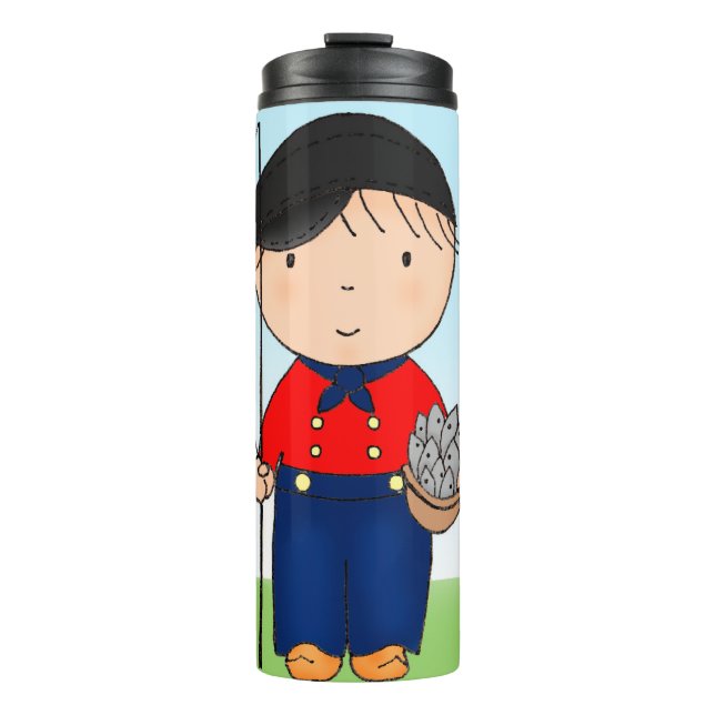 Fisherman Ferdi Thermal Tumbler (Front)