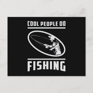 Fisherman Fishing Fish Love Fishing Rod Funny Gift Postcard