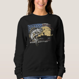 Fisherman Fishing Fishermen Fish Fly Fishing Fish Sweatshirt