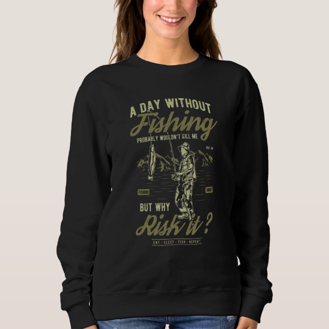 Fisherman Fishing Sweatshirt (Front)