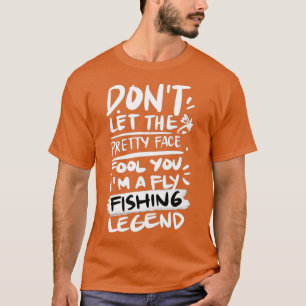 Fisherman Fly Fishing Hobby Nature T-Shirt
