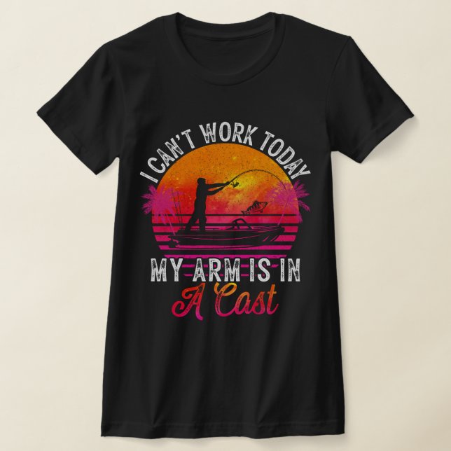 Fisherman Funny Fishing T-Shirt (Laydown)