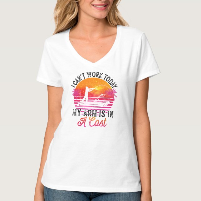 Fisherman Funny Fishing T-Shirt (Front)