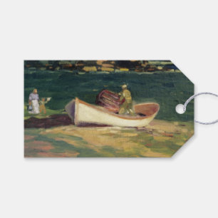 Fisherman in Cape Elizabeth (Maine, USA) Gift Tags