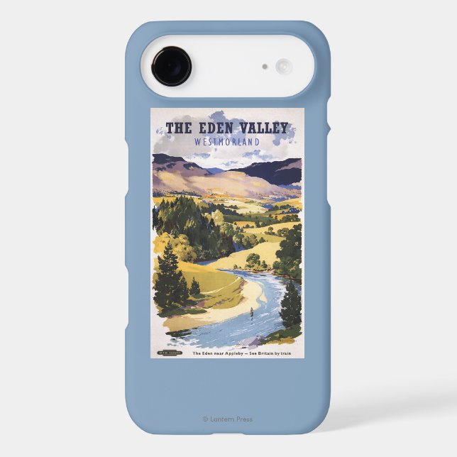 Fisherman in the Eden Valley Case-Mate iPhone Case (Back)