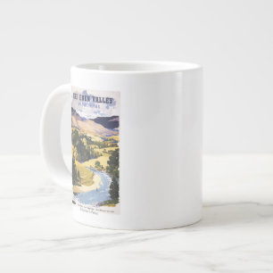 Fisherman in the Eden Valley Large Coffee Mug