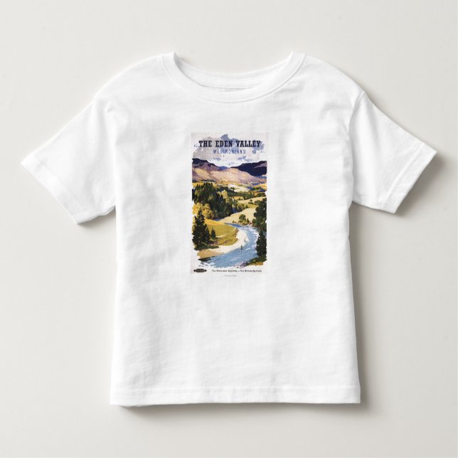 Fisherman in the Eden Valley Toddler T-Shirt (Front)