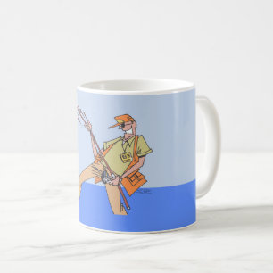 Fisherman left hand mug