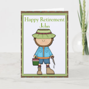Fisherman Retirement Card