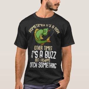 Fisherman Spinning Ship Fishing Humour Jokes Boat T-Shirt