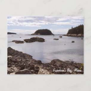 Fisherman's Bay Maine Postcard