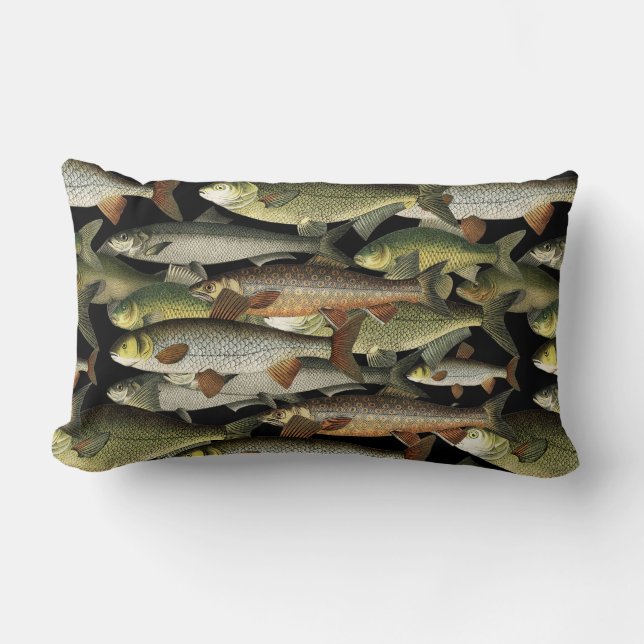 Fisherman's Fantasy Lumbar Cushion (Front)