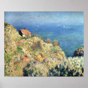 Fishermans Hut at Varengeville by Monet Print