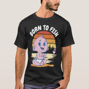 Fisherman's kid Born to fish T-Shirt