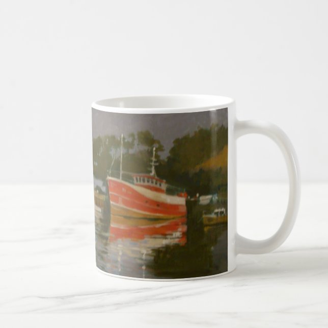 Fisherman's Quay Salcombe 2 Coffee Mug (Right)