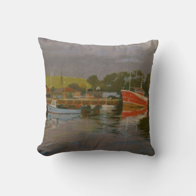 Fisherman's Quay Salcombe 2 Cushion (Front)