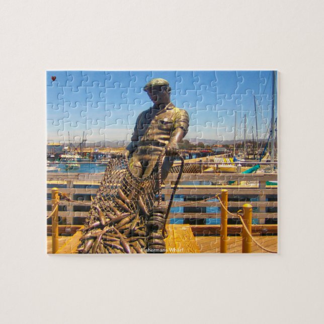 Fishermans Wharf Jigsaw Puzzle (Horizontal)