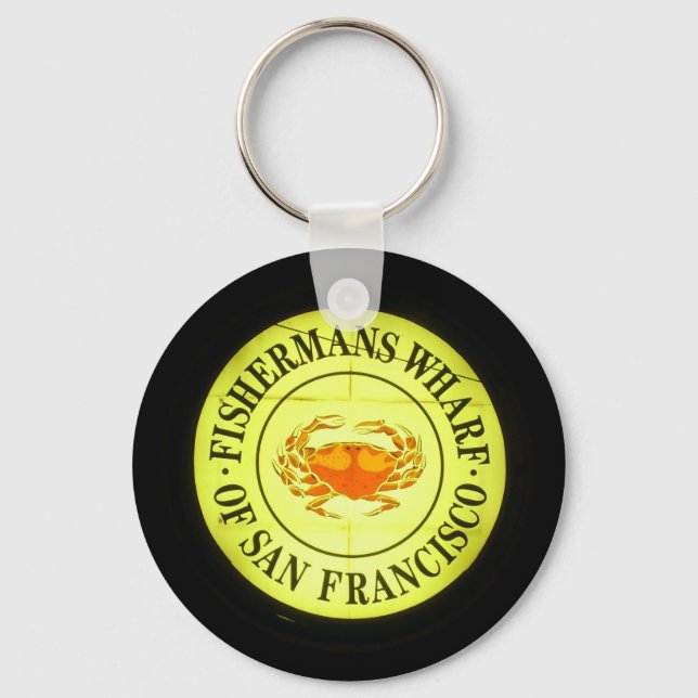 Fishermans Wharf Keychain (Front)