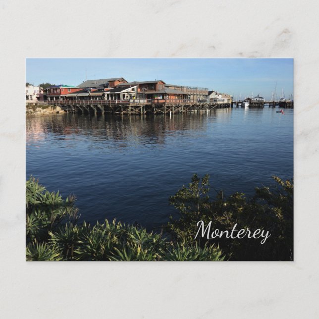 Fisherman's Wharf, Monterey, California Postcard (Front)