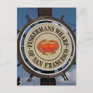 Fisherman's Wharf San Francisco Postcard