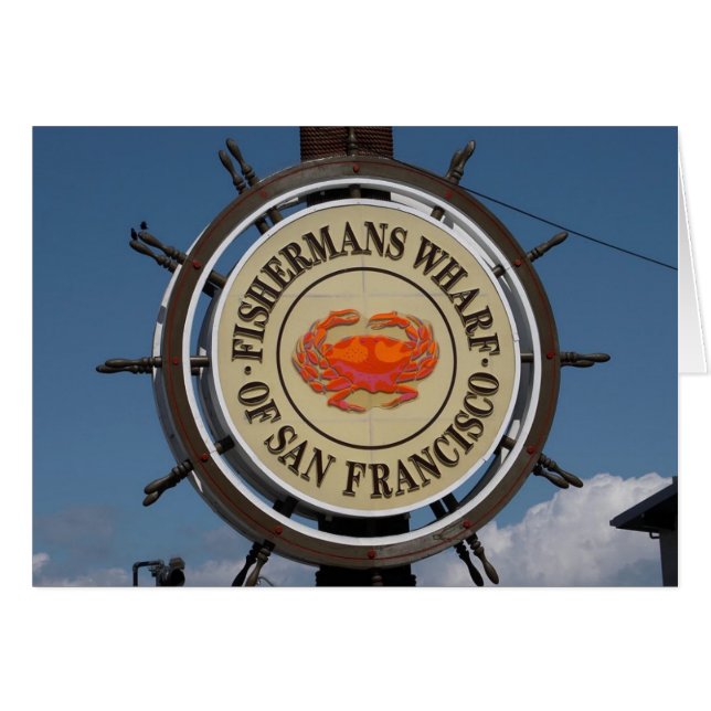 Fisherman's Wharf Sign (Front Horizontal)