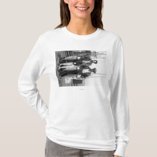 Fishermen and Salmon on Docks, Washington T-Shirt