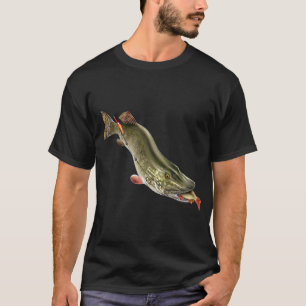 Fishermen Gift Fishing For Northern Pike T-Shirt
