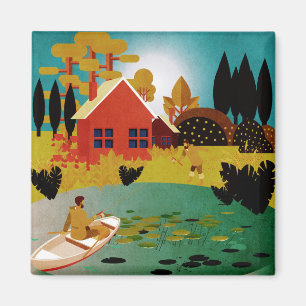 Fishermen magnet