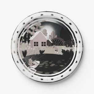 Fishermen Paper Plate