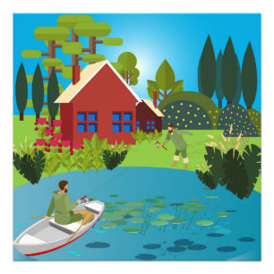 Fishermen Photo Print