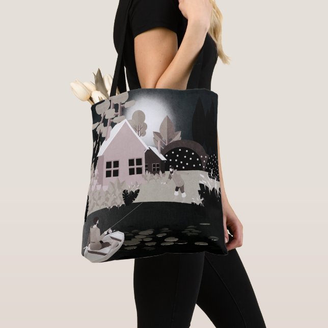 Fishermen Tote Bag (Close Up)