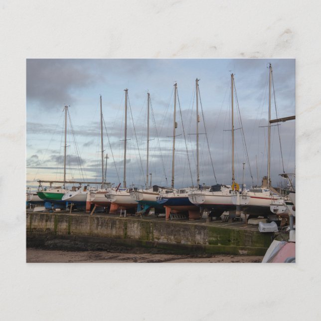 Fisherrow Harbour Postcard (Front)