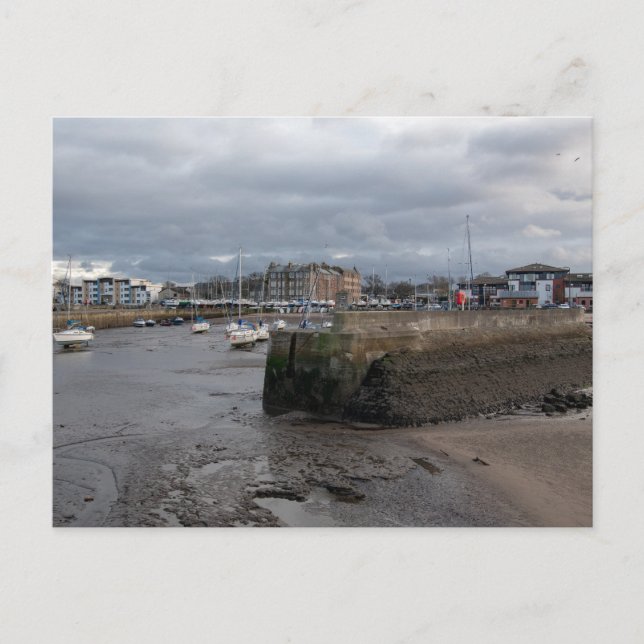 Fisherrow Harbour Postcard (Front)