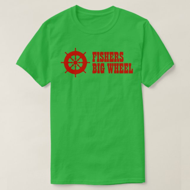 Fishers Big Wheel T-Shirt (Design Front)