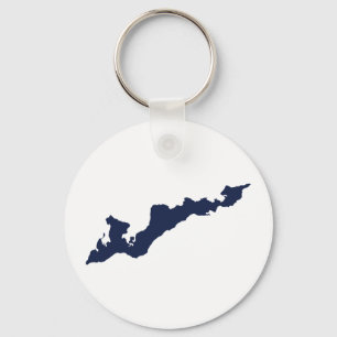 Fishers Island Keychain – Blue