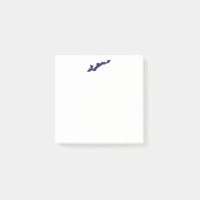 Fishers Island Logo Post-Its - Blue
