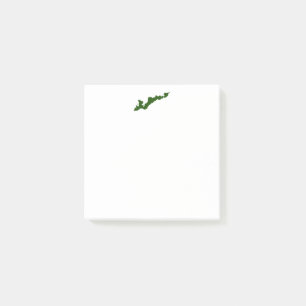 Fishers Island Logo Post-Its - Green Post-it Notes