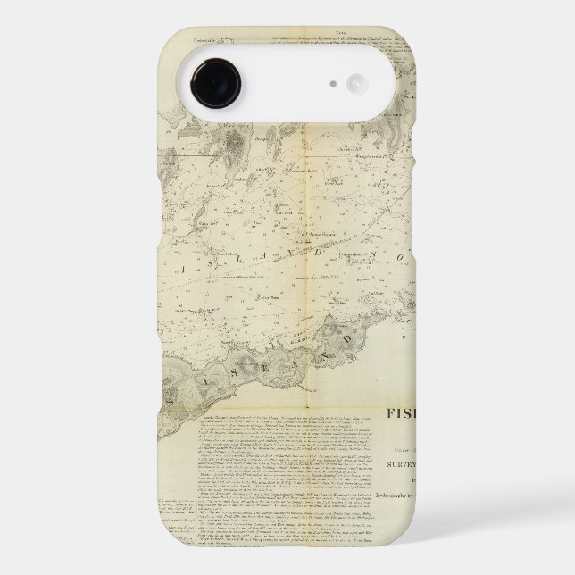 Fisher's Island Sound Case-Mate iPhone Case (Back)
