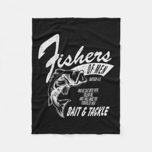 Fishers Of Men Graphic Tee - Inspired  Fleece Blanket