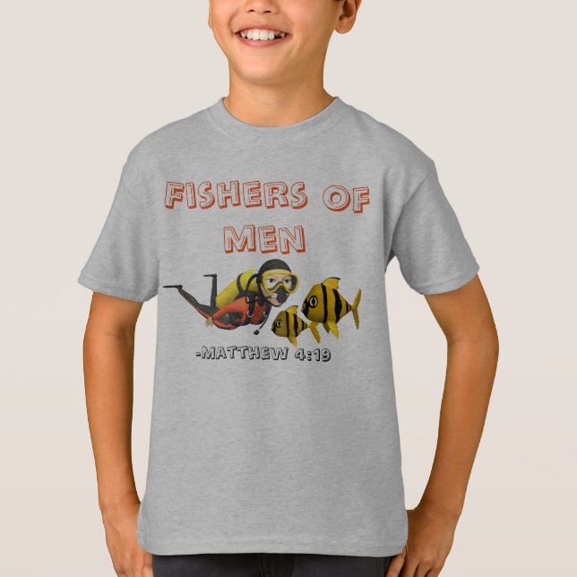 Fishers of men Kids T-Shirt (Front)