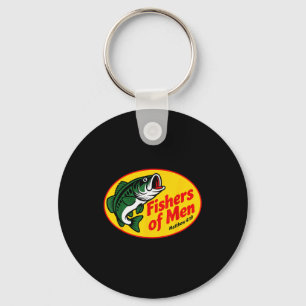 Fishers Of Men Matthew 4_19 Christian Fishing Bibl Key Ring