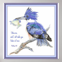 Fishers of Men, Scripture, Inspiration, Kingfisher