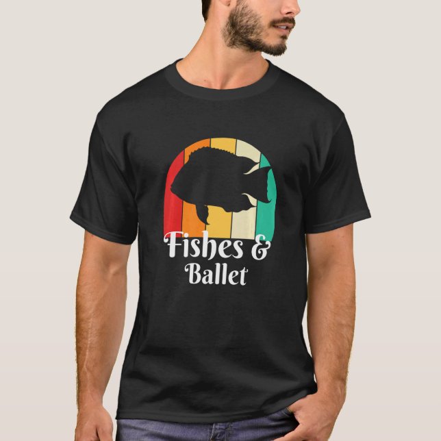 Fishes And Ballet Dancing T-Shirt (Front)