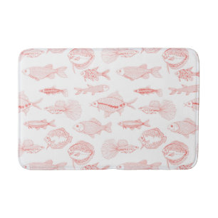 Fishes Bath Mat