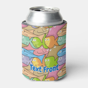 Fishes cartoon bottle cooler