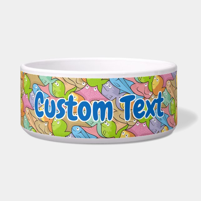 Fishes cartoon bowl (Front)